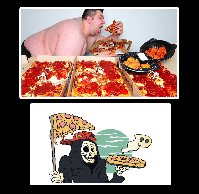 مضرات خوردن پیتزا