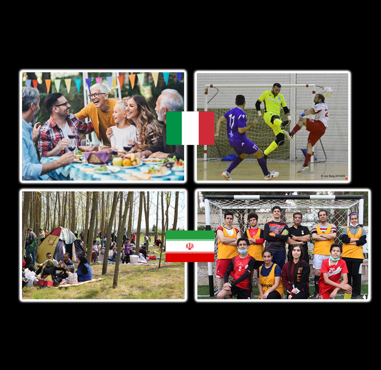 شباهت های مردم ایران و ایتالیا