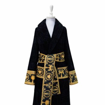versace design bathrobe towel