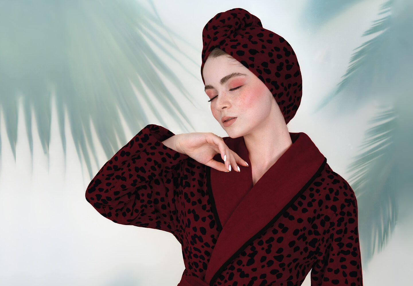 poodiran Hair towel wrap