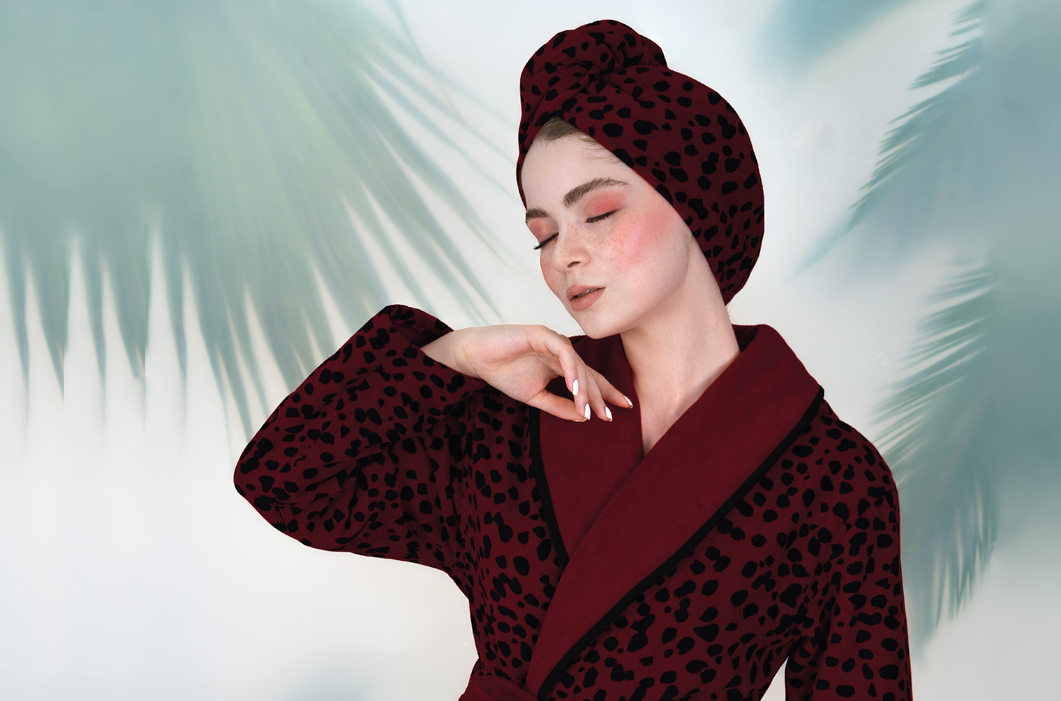 poodiran Hair towel wrap